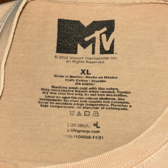 CUSTOM MADE MTV PATCHWORK SWEATER / SHIRT - Picture 5 of 7